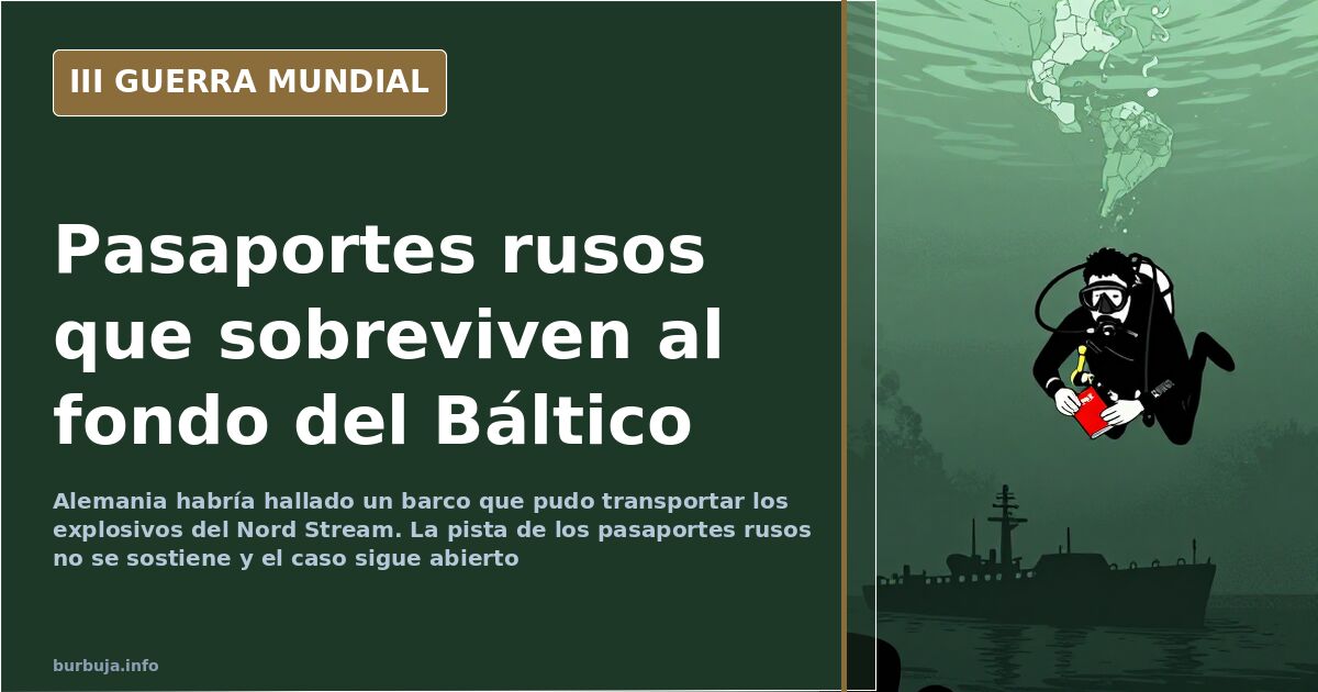 Silueta de un buque de investigación sobre aguas del Báltico junto a la ruta del gasoducto Nord Stream