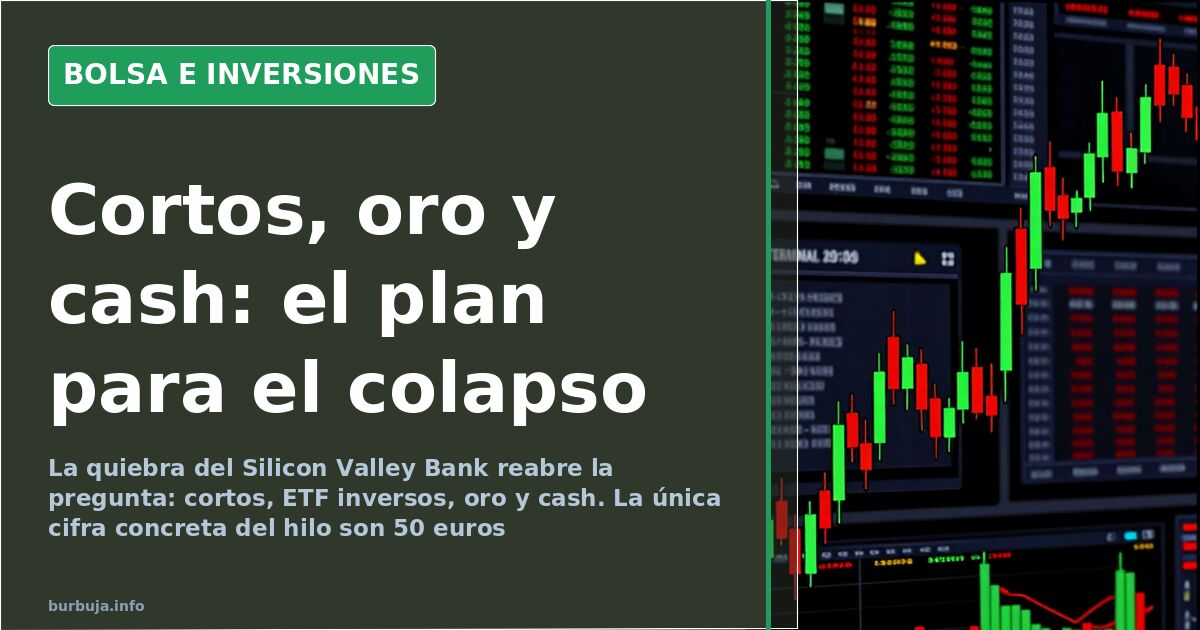 Gráfico de velas japonesas en rojo y verde sobre fondo oscuro para ilustrar cómo invertir ante un colapso económico