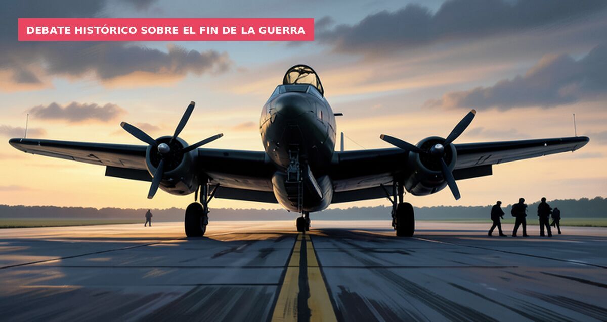 Debate histórico sobre el fin de la guerra