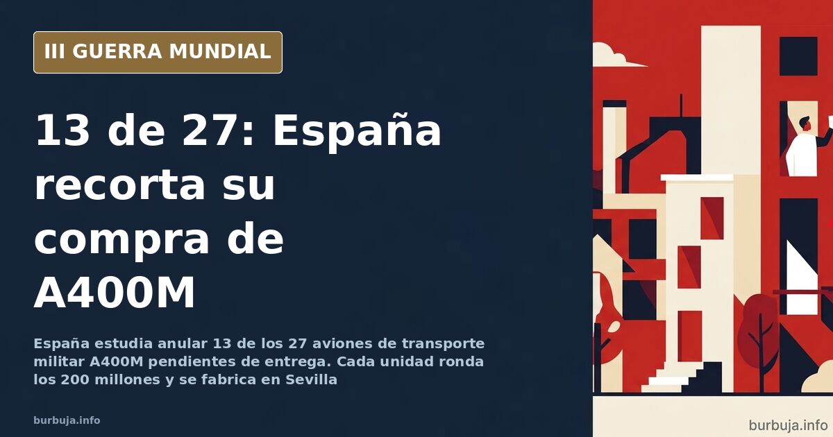 Silueta de un avión de transporte militar A400M sobre un mapa de España con la planta de ensamblaje de Sevilla señalada