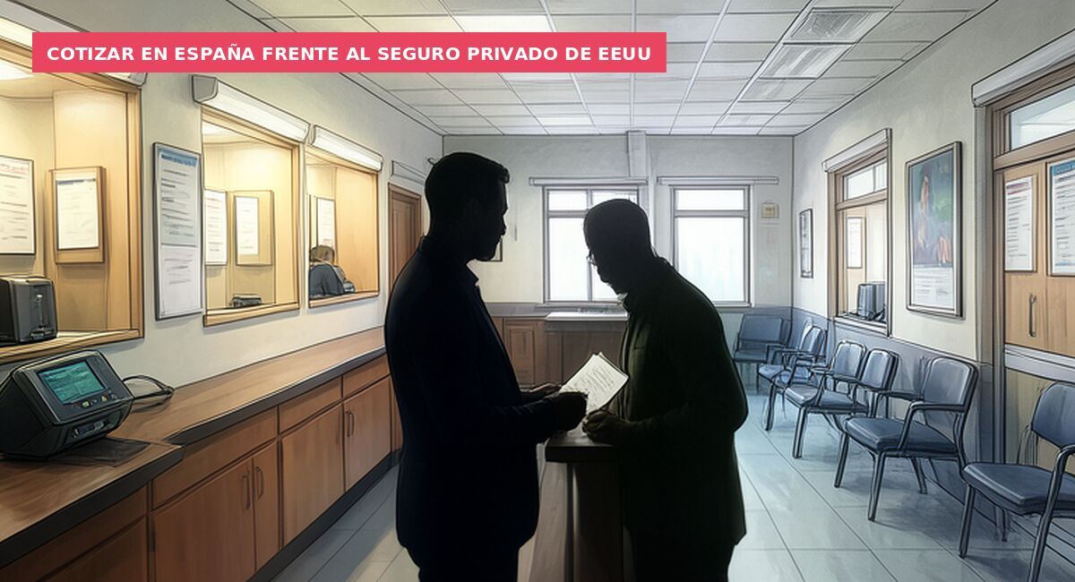 Cotizar en España frente al seguro privado de EEUU