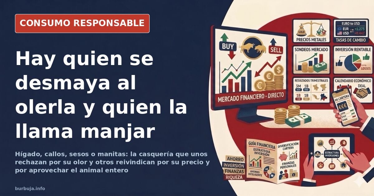 Plato de callos, hígado encebollado y manitas de cerdo, alimentos de casquería reivindicados por su aprovechamiento