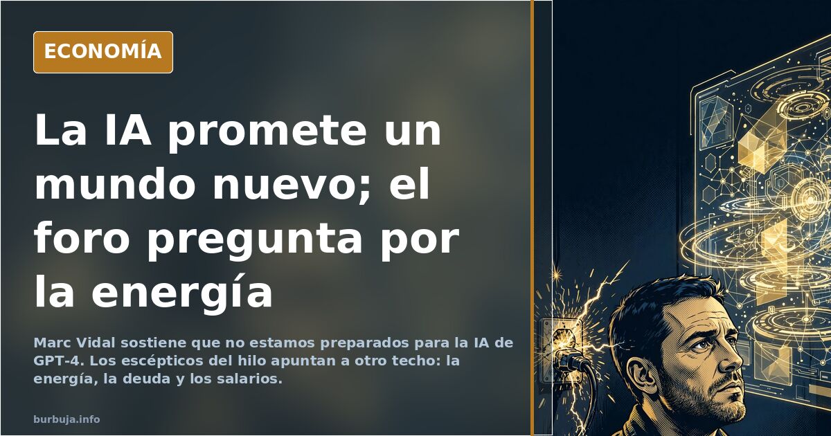 Pantalla que muestra GPT-4 frente a torres de extracción de petróleo: la inteligencia artificial y su límite energético