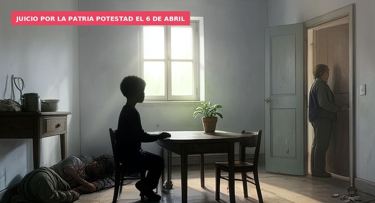 Juicio por la patria potestad el 6 de abril