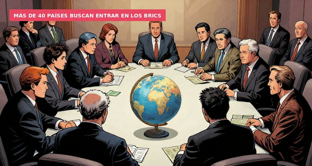 Más de 40 países buscan entrar en los BRICS