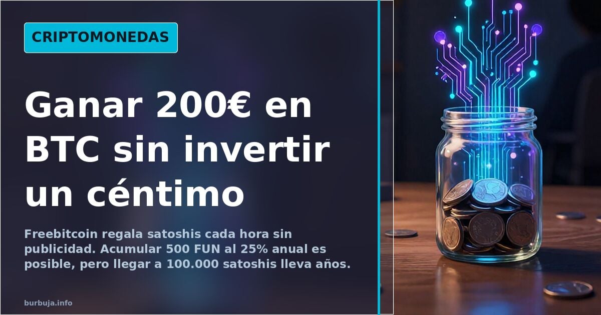 Red de nodos blockchain con satoshis y tokens FUN brillando en cian y violeta sobre fondo oscuro