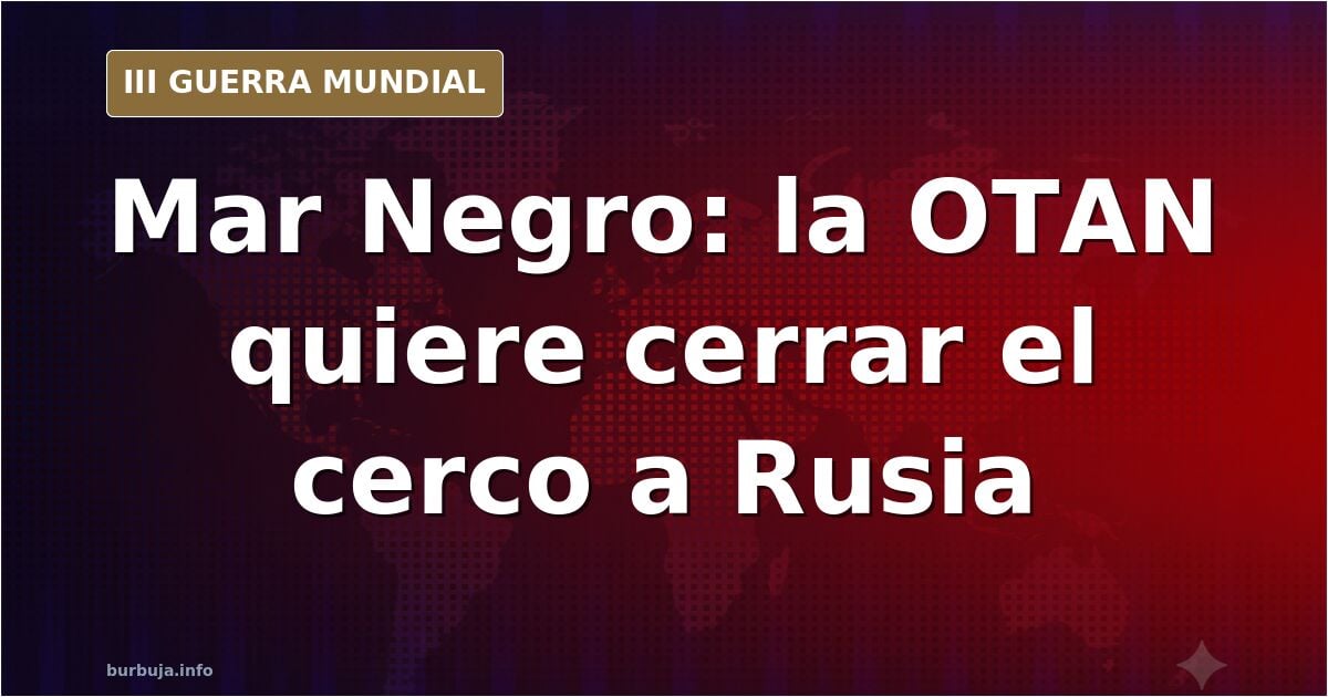 Mapa del Mar Negro con siluetas de buques de guerra y la península de Crimea destacada, en tonos desaturados