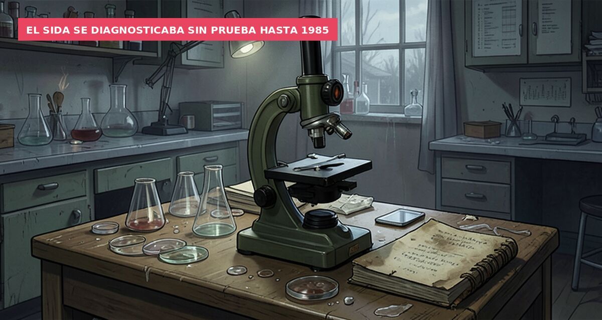 El sida se diagnosticaba sin prueba hasta 1985