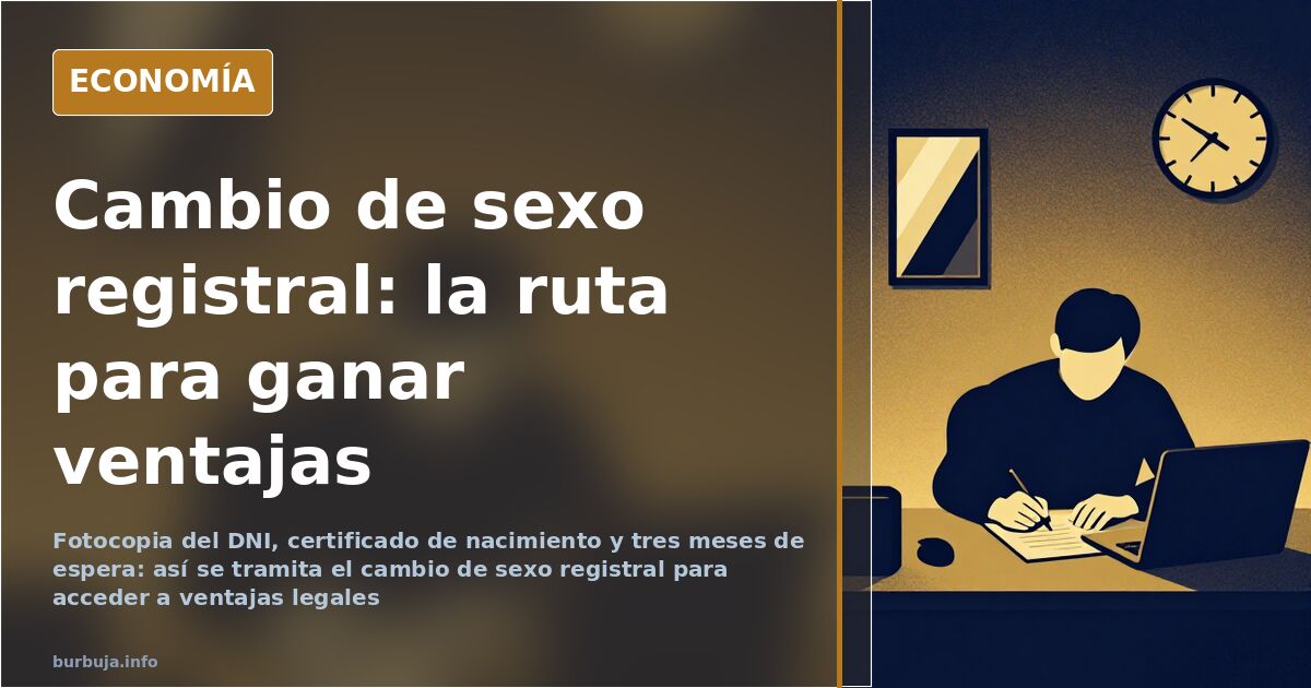 Gender recognition in Spain: a guide to legal advantages
