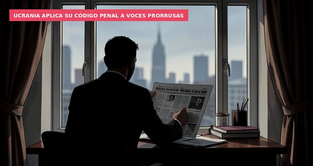 Ucrania aplica su código penal a voces prorrusas