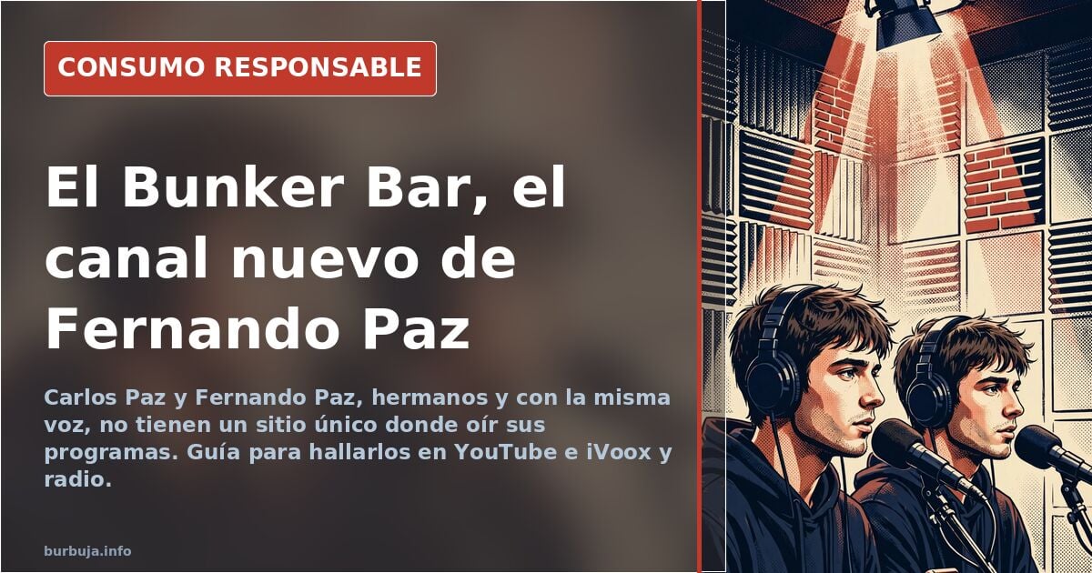 Carlos and Fernando Paz: Where to Listen to the Brothers