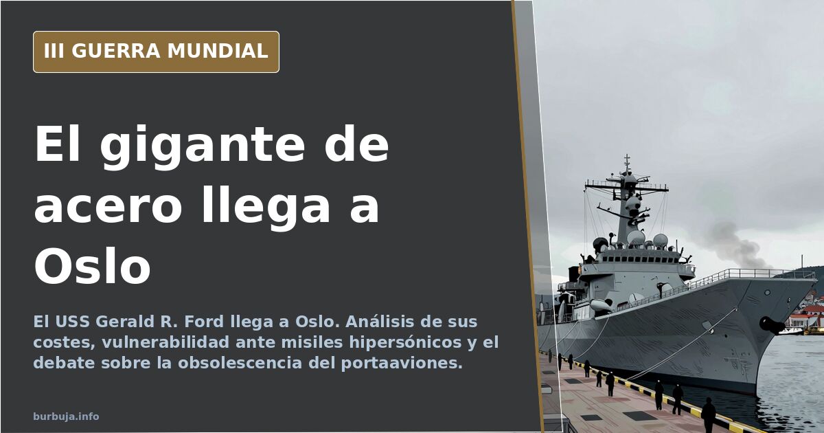 El costo y la vulnerabilidad del portaaviones más caro