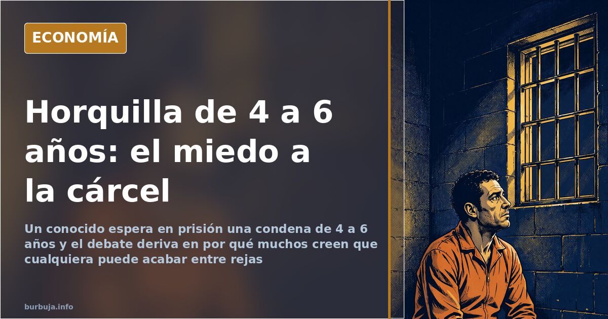 Por qué muchos creen que cualquiera puede acabar en prisión