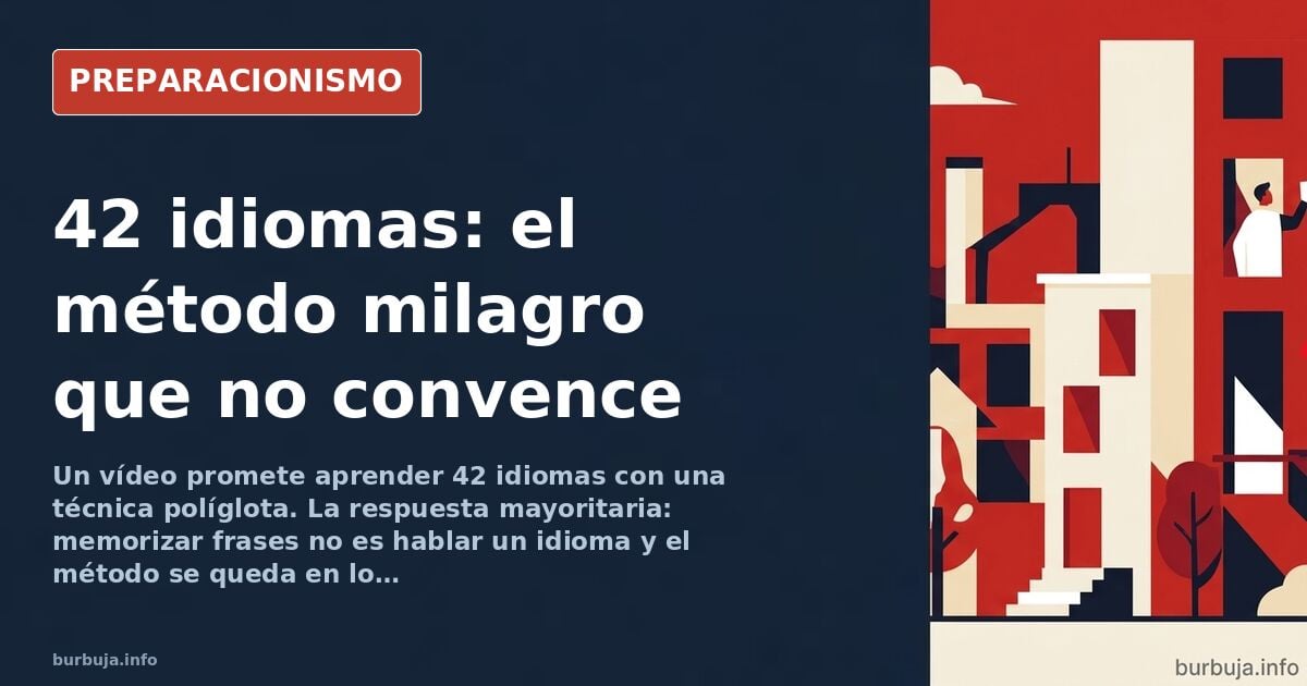 Técnica políglota para aprender 42 idiomas: el método que promete dominar decenas de lenguas