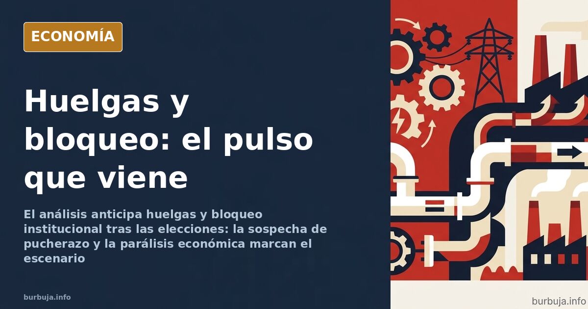 El pulso político que anticipa huelgas y bloqueo económico