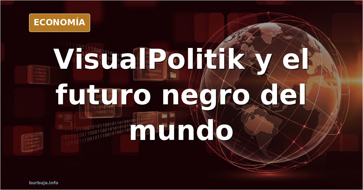 Ilustración editorial de un mapamundi con siluetas humanas de distintos colores y gráficos demográficos