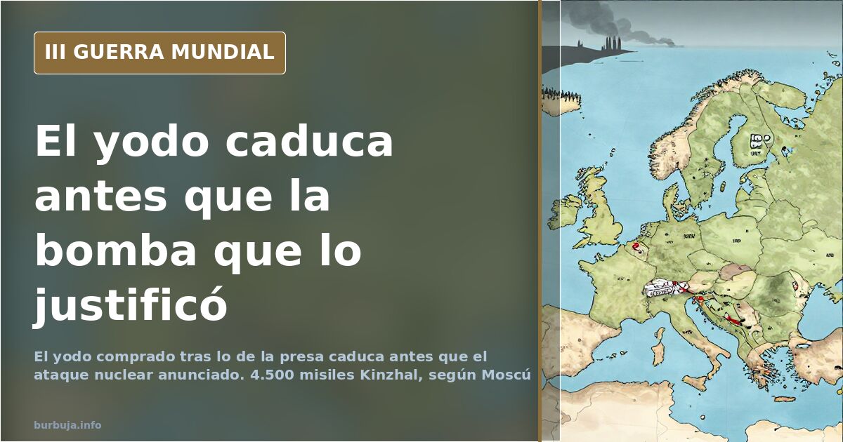 Yodo contra la bomba: esperando el ataque nuclear
