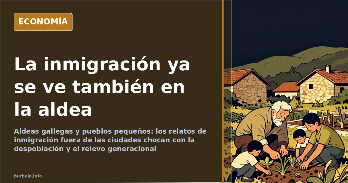 Despoblación rural: la inmigración ya llega también a la aldea