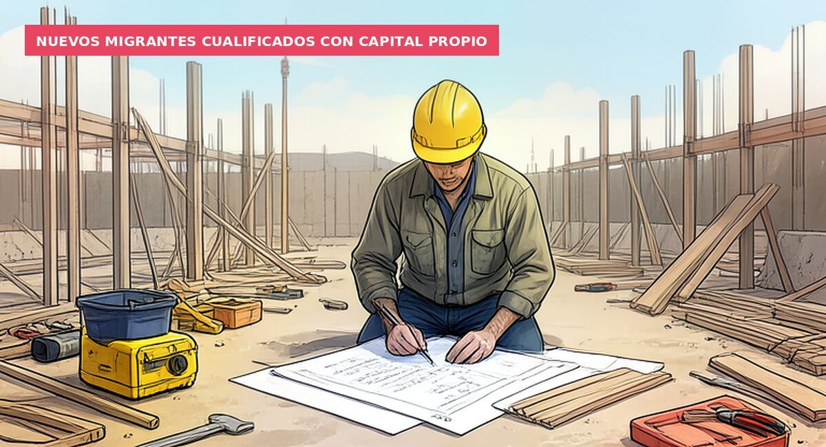 Nuevos migrantes cualificados con capital propio