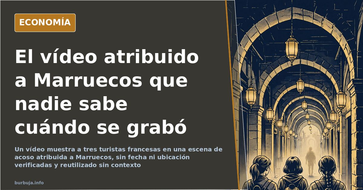 Tres jóvenes turistas caminando por una calle, imagen ilustrativa sobre el turismo en Marruecos
