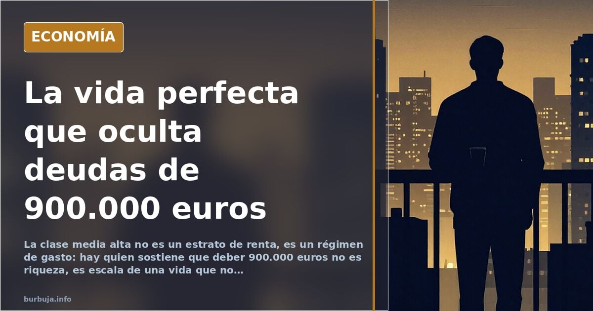 Vidas perfectas de clase alta: el espejo que no enseña las deudas