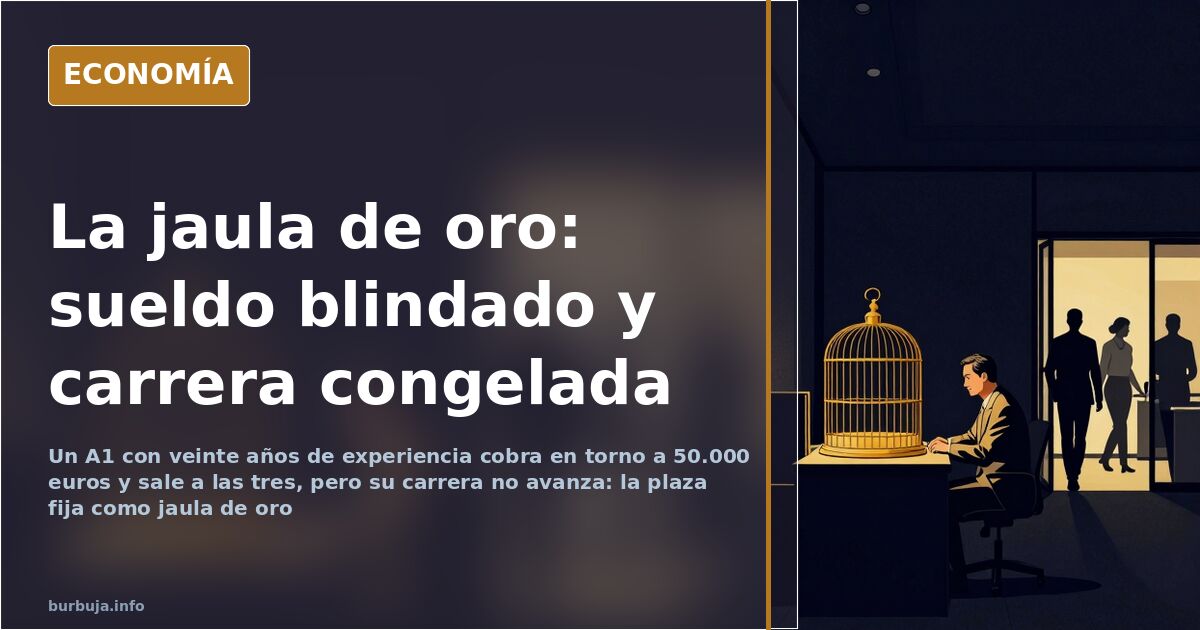 El privilegio del funcionario que acaba siendo su penitencia