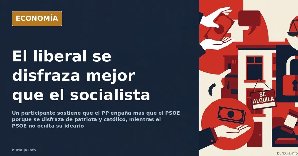 Spain's PP accused of hiding ideology better than PSOE