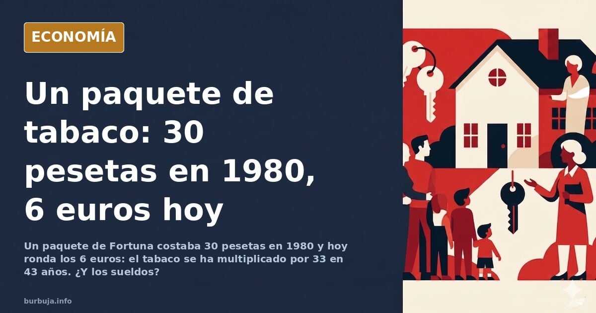 El tabaco se multiplicó por 33 en 43 años y los sueldos no