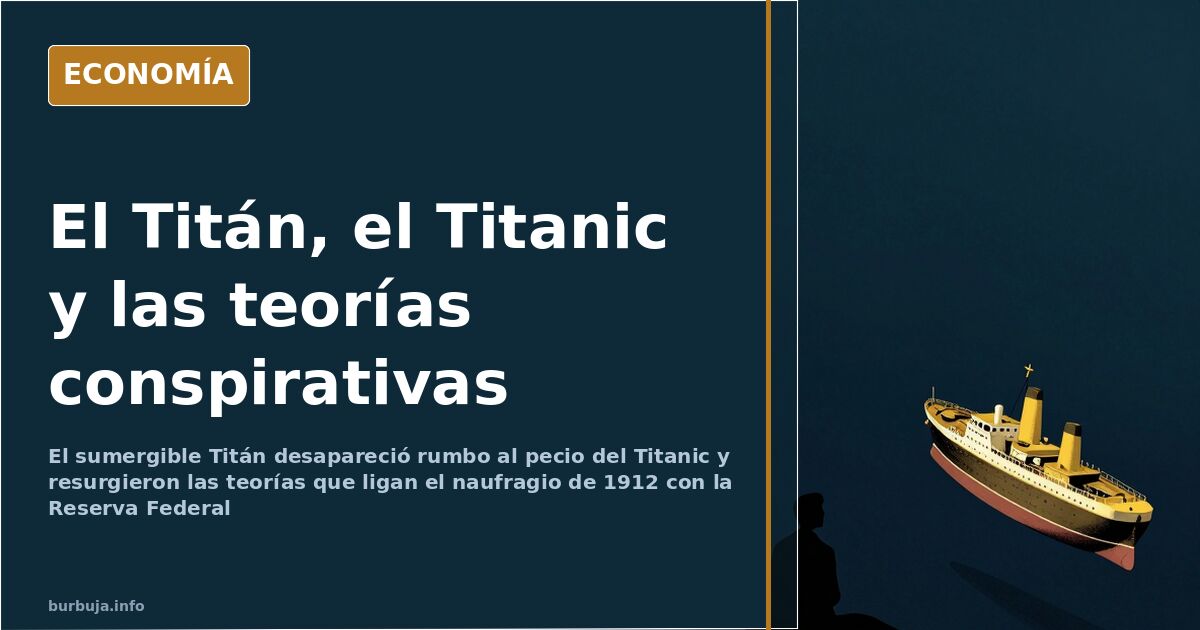Submarino del Titanic: la teoría que une a Rothschild y la Fed