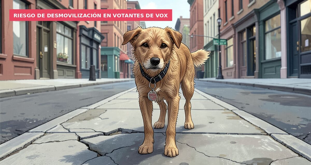 Riesgo de desmovilización en votantes de VOX