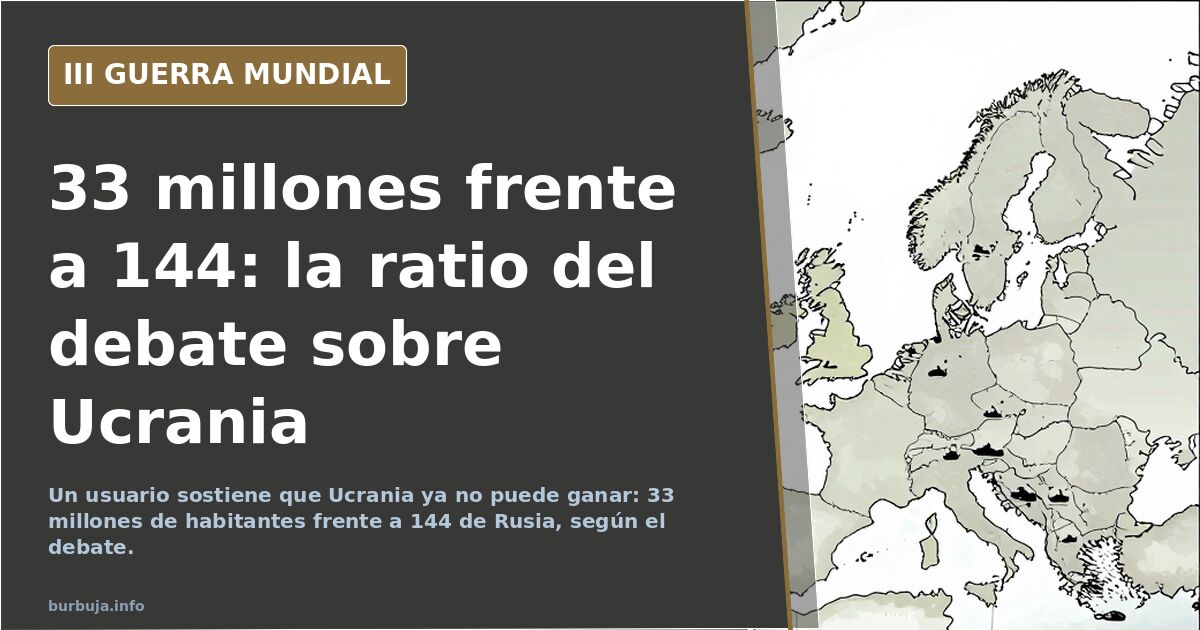 Un forero: «No van a recuperar ni el Donbás ni Crimea»