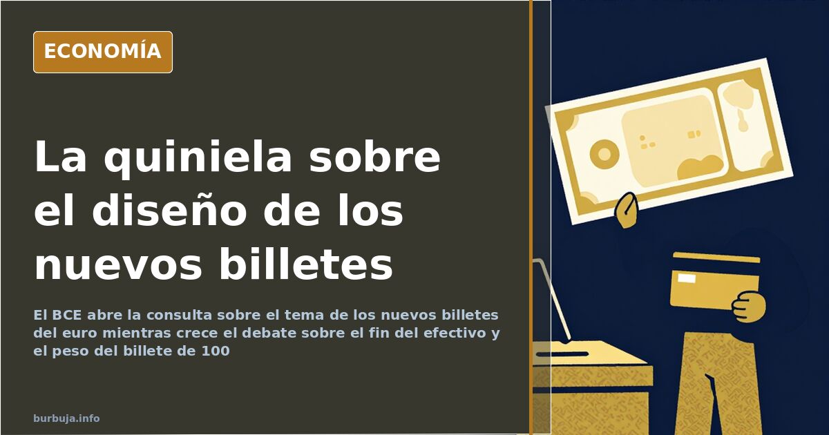 El BCE busca tema para los nuevos billetes del euro