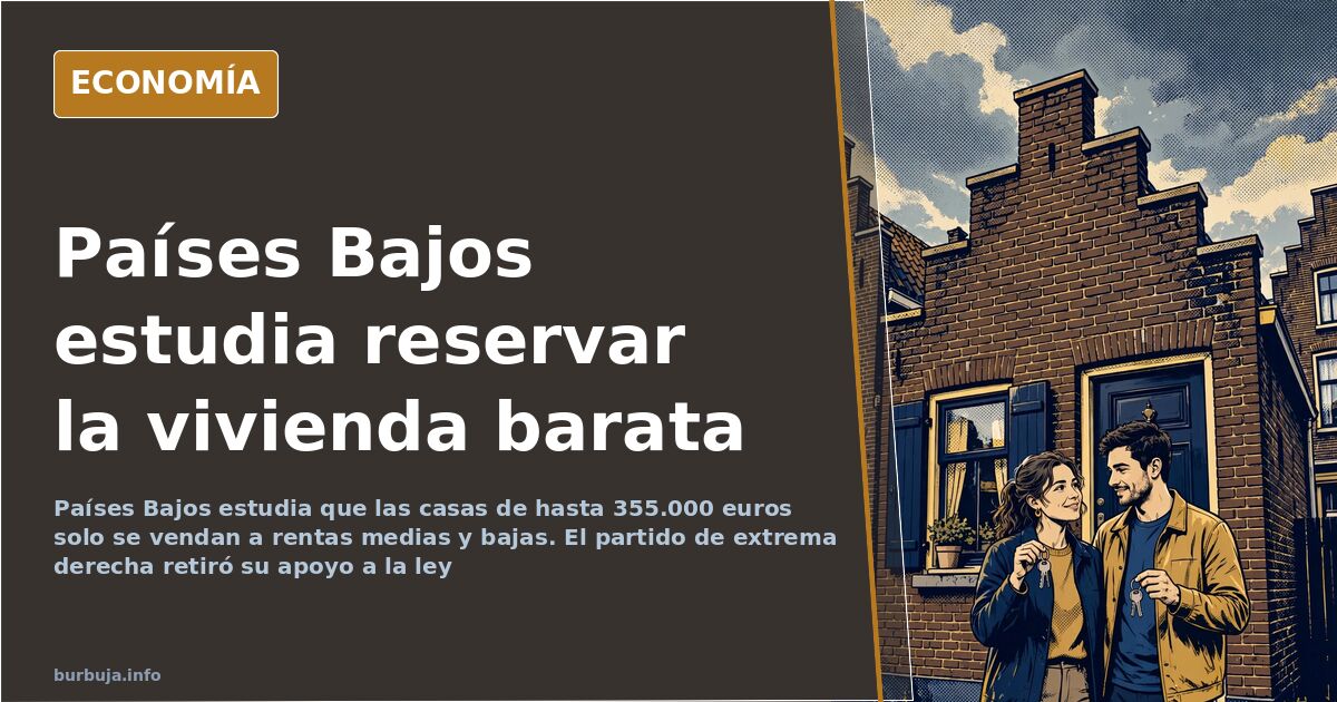 Grúas sobre una promoción de vivienda nueva en una ciudad europea, con bloques residenciales al fondo y cielo despejado