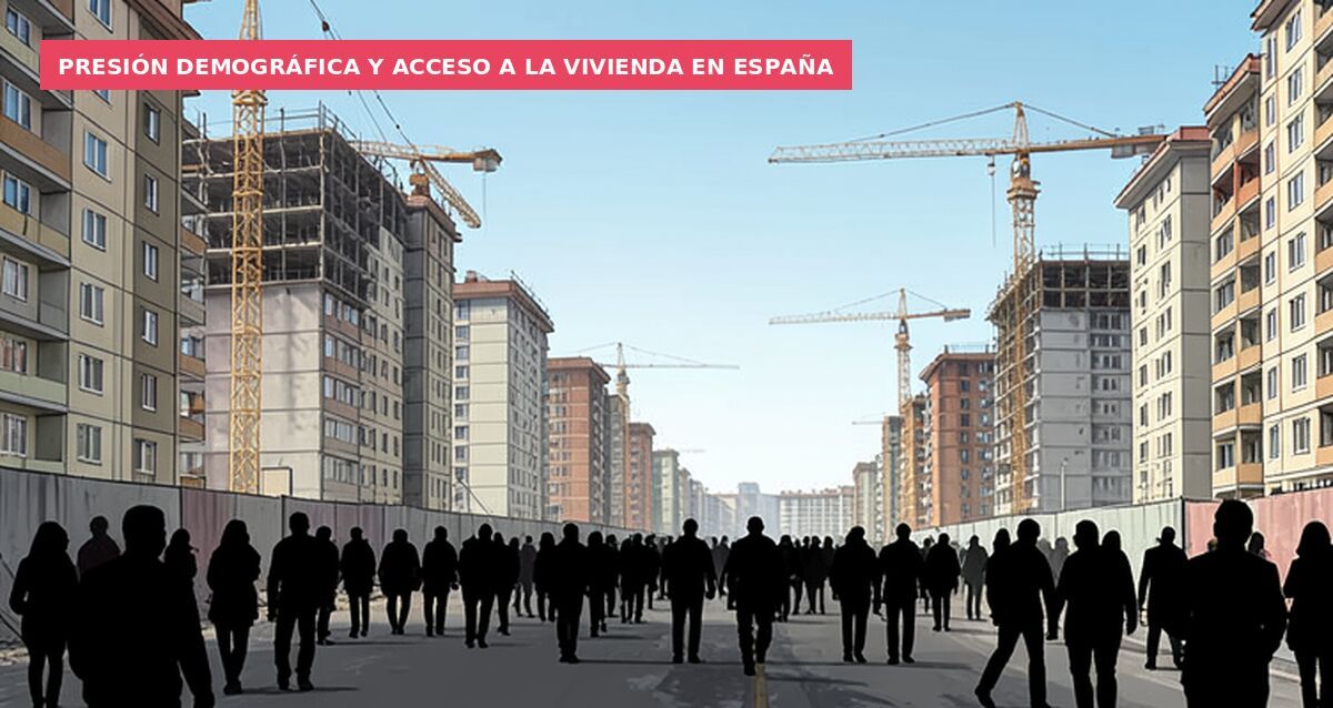 Presión demográfica y acceso a la vivienda en España