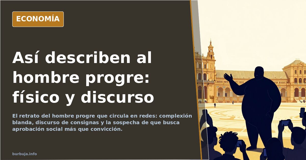 El perfil del hombre progre según el foro: físico y argumentos