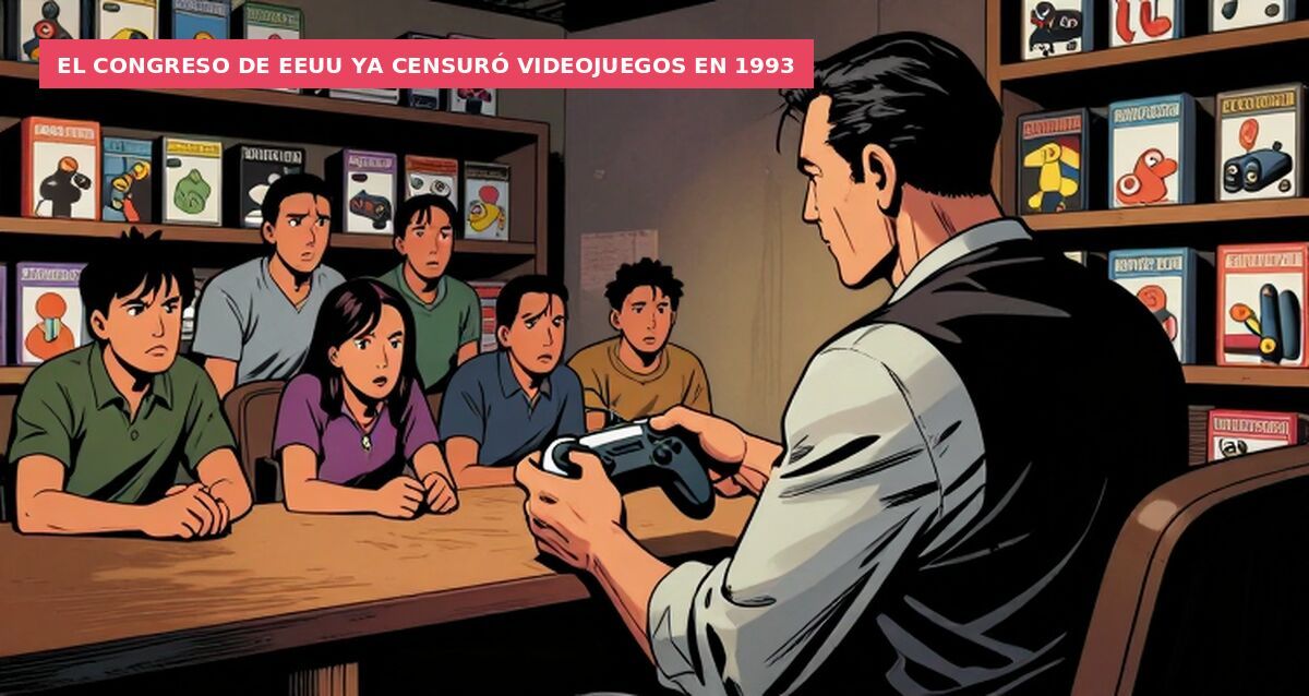 El Congreso de EEUU ya censuró videojuegos en 1993