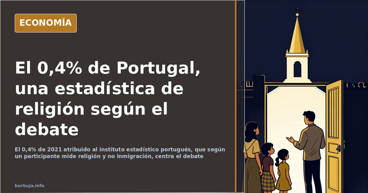 Calle de Lisboa: contraste entre el dato atribuido al instituto estadístico y la percepción sobre la población africana en la