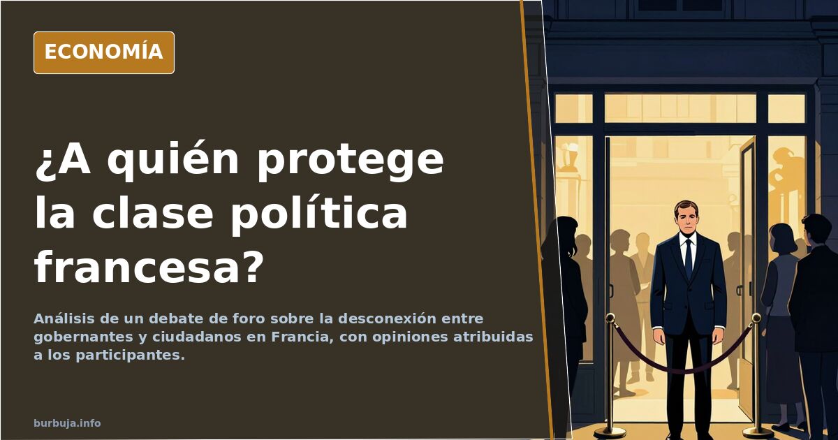 Debate sobre la clase política francesa y el incendio