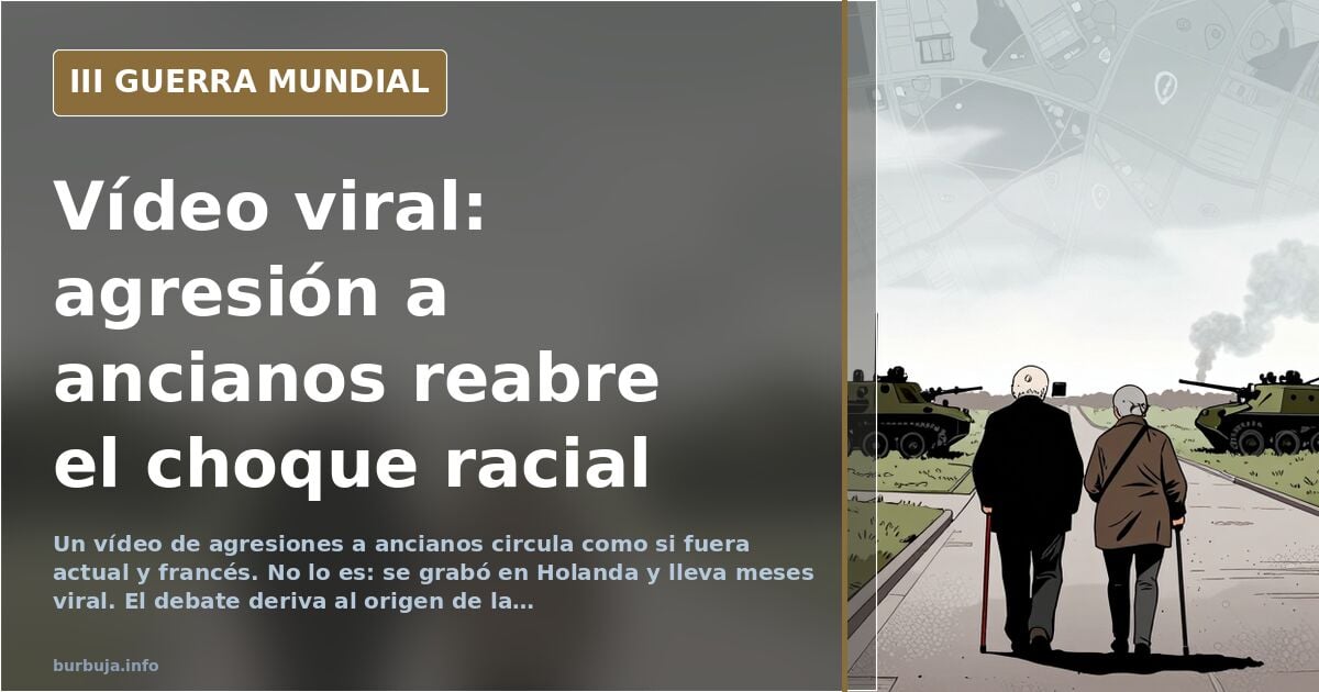 Un vídeo viral reabre el choque racial en Europa