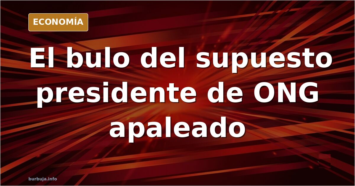 Imagen de archivo de un vídeo viral difundido sin fuente sobre la supuesta agresión a un presidente de ONG en Francia