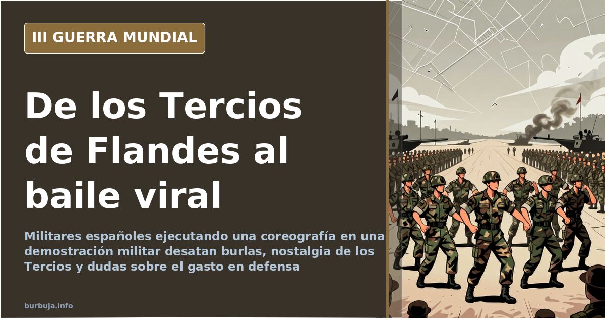 El vídeo del Ejército español que desata burlas por su baile