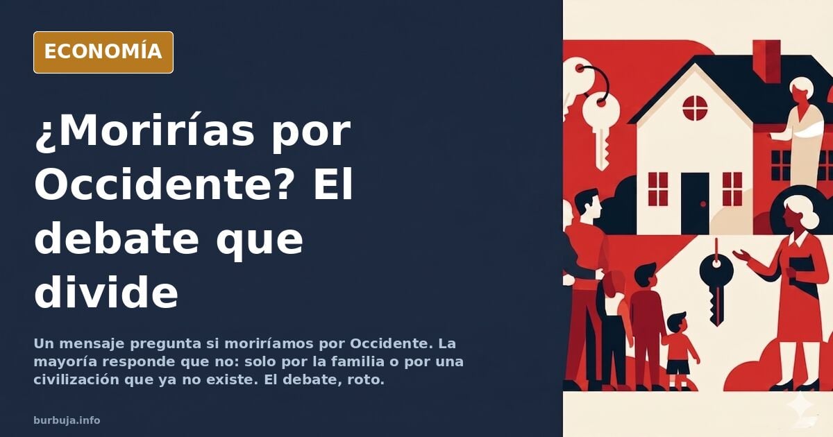 Morir por Occidente: el debate que divide a los defensores de la civilización