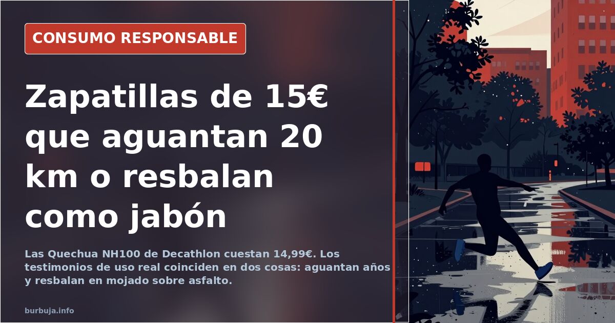 Decathlon hiking shoes for €14.99: users can't agree