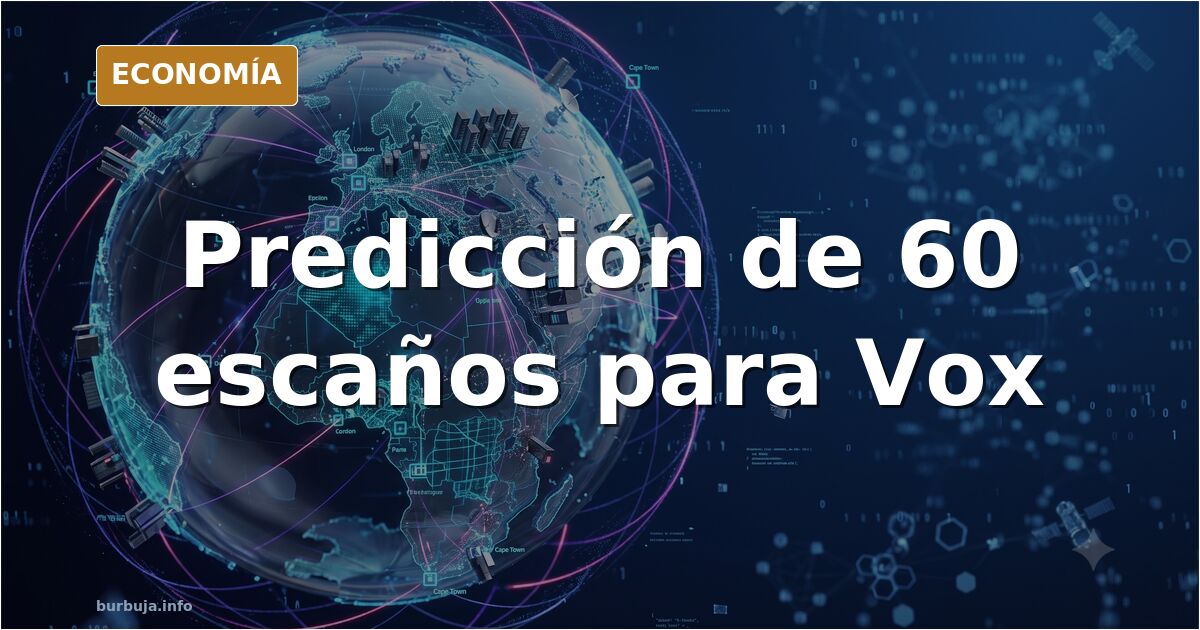 Gráfico de barras mostrando escaños de Vox frente al umbral de 60 en elecciones generales
