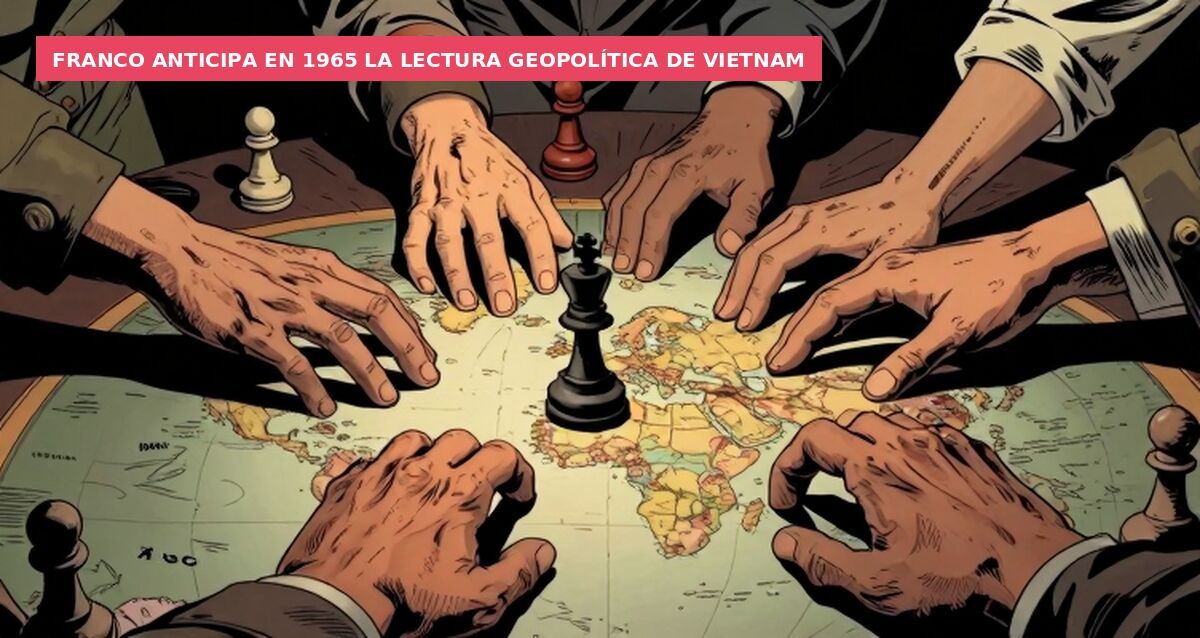 Franco anticipa en 1965 la lectura geopolítica de Vietnam