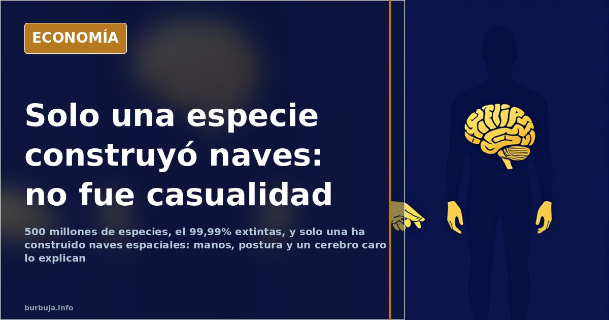Por qué ningún animal ha evolucionado como el ser humano