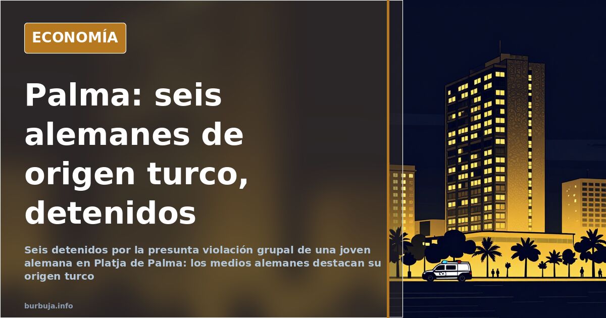 Presunta violación grupal en Palma: seis alemanes de origen turco