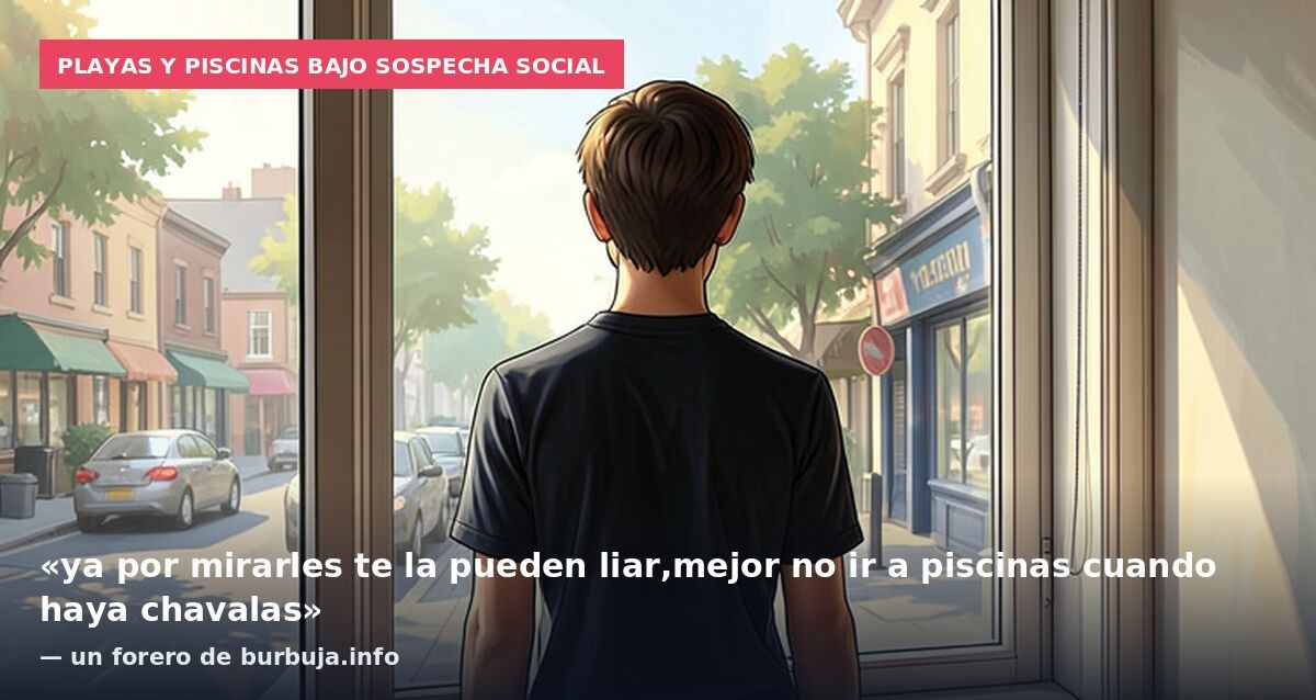 Playas y piscinas bajo sospecha social: «ya por mirarles te la pueden liar,mejor no ir a piscinas cuando haya chavalas» — un forero de burbuja.info