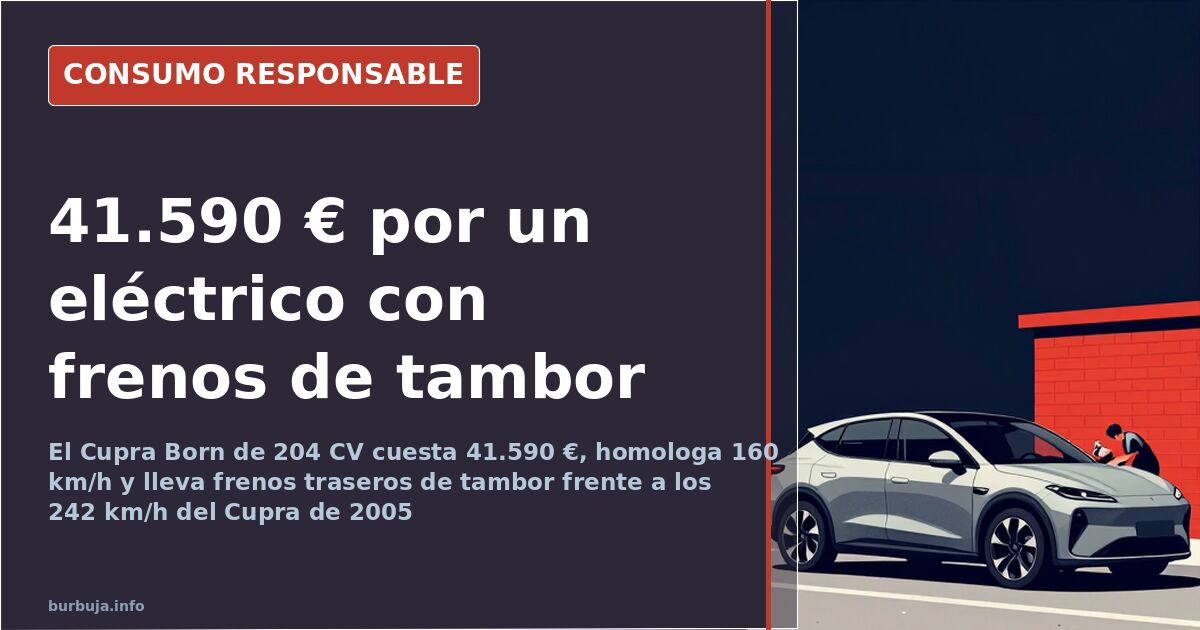 Cupra Born: 41.590 €, 160 km/h Spitze, Trommelbremsen hinten