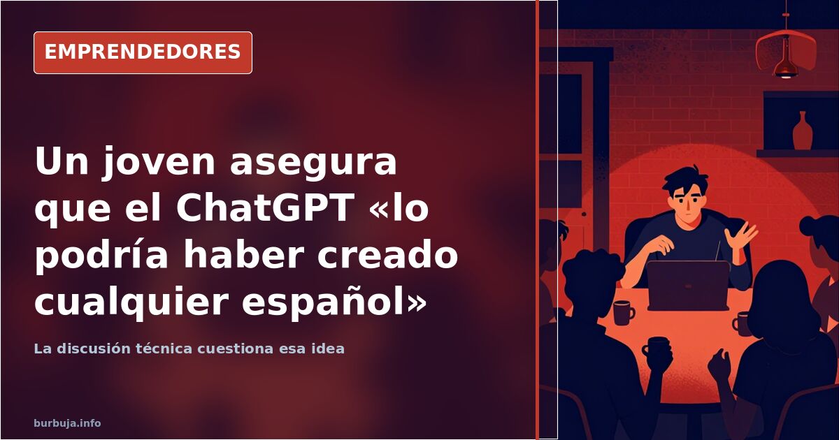 Joven emprendedor grabando un vídeo sobre inteligencia artificial y ChatGPT desde un escritorio con ordenador portátil